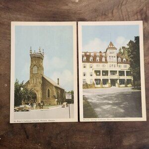 Postcards Preston, Canada 1949